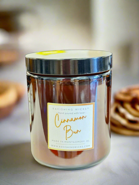 Cinnamon Bun Traditional Candle - 8 oz